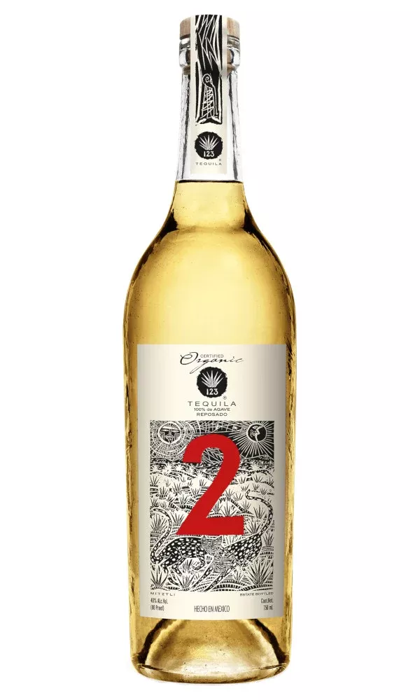 123 Organic Reposado (Dos) Tequila 750ml