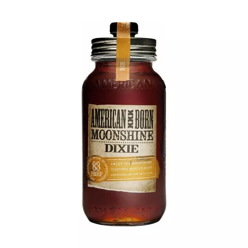 American Born Dixie Sweet Tea Moonshine Whiskey