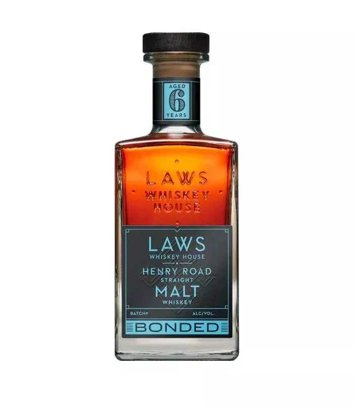 Laws Whiskey House Henry Road Straight Malt Whiskey Bonded 750mL