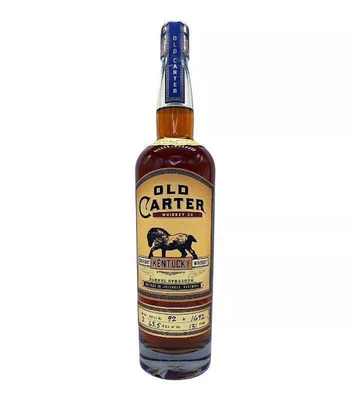 Old Carter Straight Kentucky Whiskey Batch 2 2022 Release 750mL